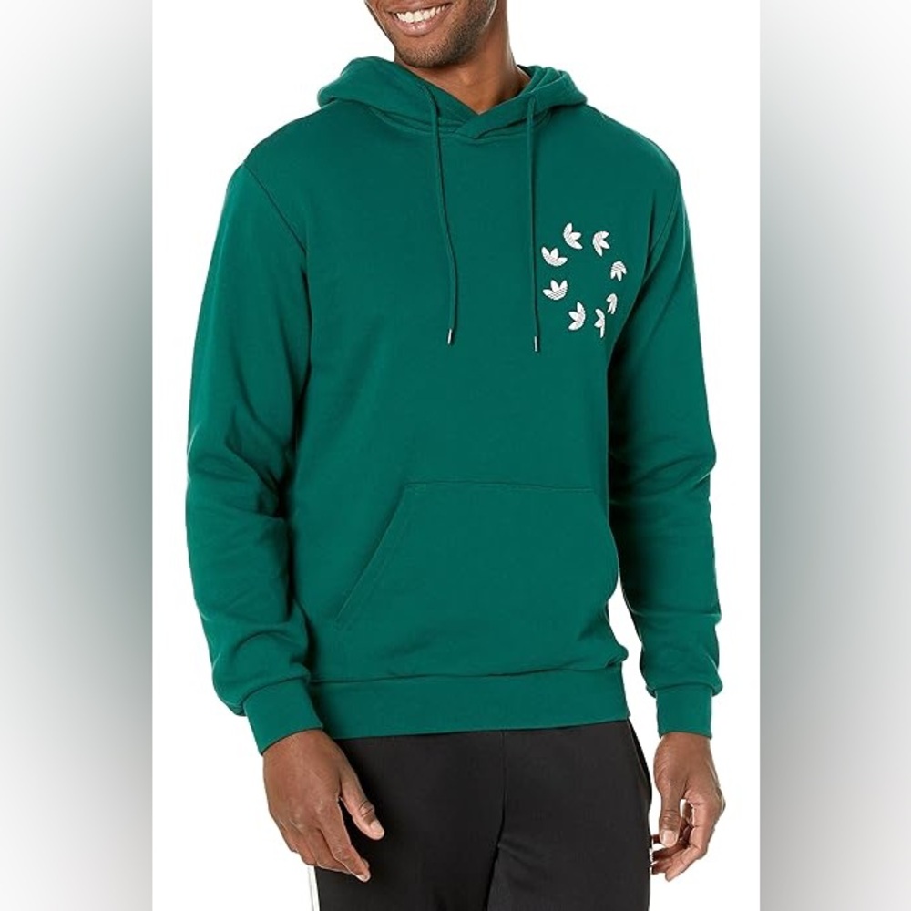 Adidas Adicolor Spinner Hoodie Size L
NWT
Green HC4491